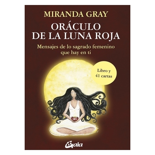 ORÁCULO DE LA LUNA ROJA (LIBRO + CARTAS) - MIRANDA GRAY
